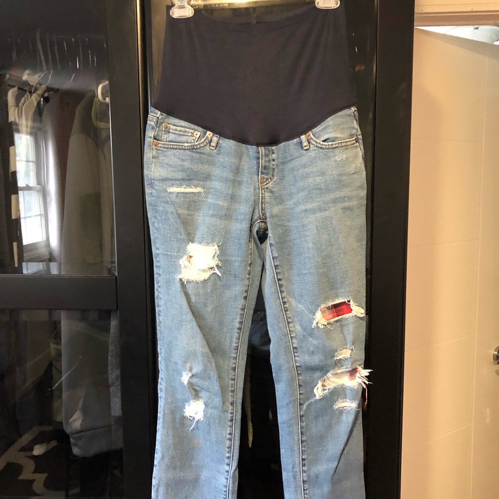 GAP distressed jeans